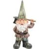 Gnomo Da Giardino In Resina 40 Cm Ascia