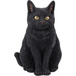 Gatto Seduto In Resina 29 Cm