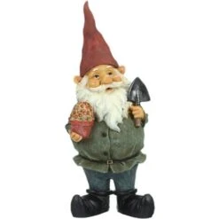 Design Toscano Garden GNOME Statue - Dagoberto Con I Regali Garden GNOME - Prato GNOME -Giardino di Lusso 89657888 3