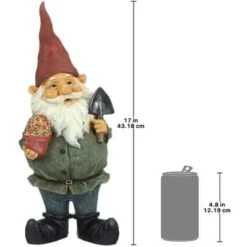 Design Toscano Garden GNOME Statue - Dagoberto Con I Regali Garden GNOME - Prato GNOME -Giardino di Lusso 89657888 5