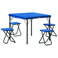 Tavolo Pic Nic Classico Con Quattro Sgabelli