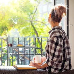 Relaxdays Tavolino Da Balcone Pieghevole, 59,5 X 60 Cm, Mini Tavolo Appeso, Regolabile In Altezza, Salvaspazio, Grigio -Giardino di Lusso 89714812 3