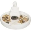 Giardino Zen Wasila, Cemento, Bianco, D18 Cm - Atmosphera Créateur D'intérieur -Giardino di Lusso 90565503 1