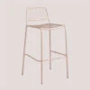 SKLUM Sgabello Alto Da Giardino Elton Style Nude Beige