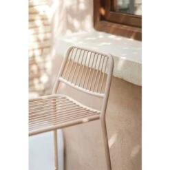 SKLUM Sgabello Alto Da Giardino Elton Style Nude Beige -Giardino di Lusso 90586961 3