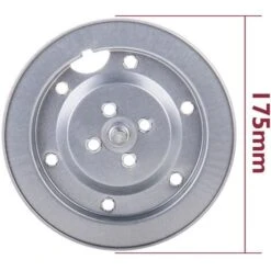 PrixPrime - Puleggia In Metallo Per Albero Serranda 175x175x60 Mm -Giardino di Lusso 90823990 3