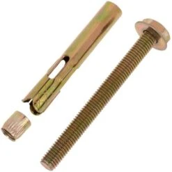 PrixPrime - Confezione Da 4 Tasselli Di Espansione In Metallo Con Cappuccio Nero 12 X 85 Mm -Giardino di Lusso 90824767 4