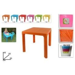 TAVOLO 50x50 CM 6 COLORI