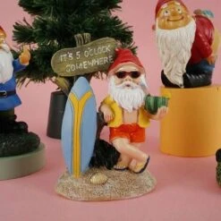 Gnomo Da Giardino Per Esterni Umorismo Divertente Decorazione Da Giardino Gnomo Da Giardino In Resina Statua Da Giardino Per Casa, Giardino, Attività All'aperto, Bambini, Ragazzi, Ragazze (con In Mano -Giardino di Lusso 91189790 2