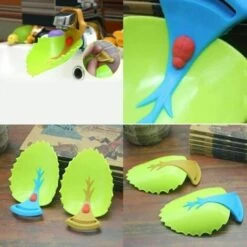 Prolunga Per Rubinetto In Stile Cartone Animato Prolunga Per Maniglia Per Lavandino Stile Foglia Di Cartone Animato Divertente E Interessante Per Lavarsi Le Mani 2 Pezzi -Giardino di Lusso 92039475 4