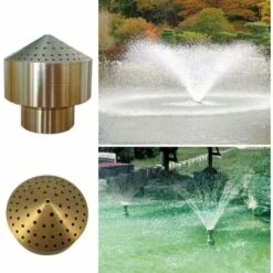 1/4''1/2''3/4''1''3/2''2'' Ottone Spruzzatore Per Fontana D'acqua Spruzzatore A Testa Per Giardino Pond Parco Divertimenti Biblioteca Home Decor Museum(1/2) -Giardino di Lusso 92051766 4