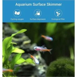 Skimmer Di Superficie Dell'acquario, Skimmer Di Superficie Per La Rimozione Di Film D'olio E Altri Detriti, 300 L/h Skimmer Di Superficie Dell'acquario, 3 W -Giardino di Lusso 92055641 2