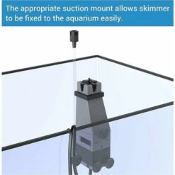 Skimmer Di Superficie Dell'acquario, Skimmer Di Superficie Per La Rimozione Di Film D'olio E Altri Detriti, 300 L/h Skimmer Di Superficie Dell'acquario, 3 W -Giardino di Lusso 92055641 5