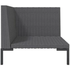 Divano Da Giardino - Sofa Da Giardino Mobile Da Giardino Con Cuscini In Polyrattan Mezzo Tondo BV734016 - BonneVie -Giardino di Lusso 92113592 4