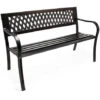 Panchina Panca Da Giardino Mareike In Metallo Stile Urbano -Giardino di Lusso 9225700 1