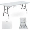 TAVOLO PIEGHEVOLE GIARDINO DA CAMPEGGIO TAVOLINO ESTERNI RICHIUDIBILE 152X76X74H -Giardino di Lusso 92889768 1