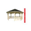 Gazebo Da Giardino In Legno Lamellare D'Abete Nordico - Cm 465(diametro) - Italfromgiard3 -Giardino di Lusso 9299560 1