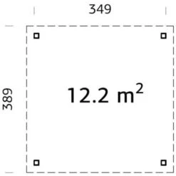 Gazebo Da Giardino In Legno Lamellare D'Abete Nordico - Cm 350X350cm - Italfromgiard5 -Giardino di Lusso 9299561 3
