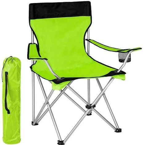 Sedia Pieghevole Da Campeggio Con Borsa Camping Sedia Spiaggia Da Esterno Verde 3 Sedia Pieghevole Da Campeggio Con Borsa Camping Sedia Spiaggia Da Esterno Verde