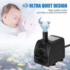 Pompa Ad Immersione, 750 L/h, 15 W, Pompa Per Acquario Ultra Silenziosa E Regolabile Con 4 Piedini A Ventosa Per Pesci Da Laghetto, Fontane, Acquari, 2 Ugelli, 8,5/13 Mm 9 Pompa Ad Immersione, 750 L/h, 15 W, Pompa Per Acquario Ultra Silenziosa E Regolabile Con 4 Piedini A Ventosa Per Pesci Da Laghetto, Fontane, Acquari, 2 Ugelli, 8,5/13 Mm -Giardino di Lusso 93930573 3