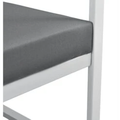 Nova Divano Elegante Da Esterni Da 70x114x60 Cm Imbottito Vari Colori Disponibili Dimensioni : Grigio/Bianco -Giardino di Lusso 94577121 3