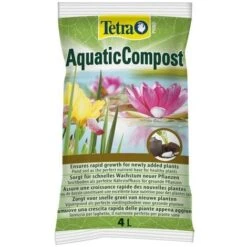 Tetra Pond AquaticCompost Terreno Terriccio Con Nutrienti Per Crescita Piante Acquatiche Laghetto Stagno 4 Litri