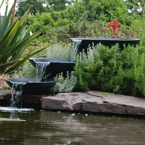 Cascata Da Giardino A Conchiglie Con Pompa 35/45/55 Cm Ubbink 4 Cascata Da Giardino A Conchiglie Con Pompa 35/45/55 Cm Ubbink - immagine 2