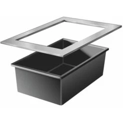 Telaio Per Laghetto Quadra C3 In Acciaio Inossidabile Ubbink -Giardino di Lusso 948746 3