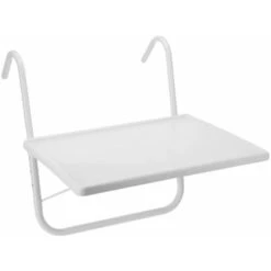 Tavolo Da Balcone Sospeso Quadrato Bianco Livin'outdoor