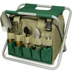 Set Di Attrezzi Da Giardino Organizzatore Borsa Da Giardiniere Sgabello Pieghevole Per Attrezzi Da Giardino Sedile Da Giardino Sgabello Da Giardino Pieghevole Sedia Inginocchiatoio -Giardino di Lusso 95773463 2