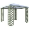 Gazebo Da Esterno Fox 2022 In Legno, 3x3 M -Giardino di Lusso 95826247 1