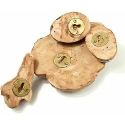 Faccia Dell'albero Del Giardino, Decorazione Della Faccia Dell'albero Del Vecchio Uomo, Facce Dell'albero Hugger In Resina Stravagante -Giardino di Lusso 96193475 4