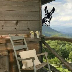 Ornamenti Da Giardino Asino In Metallo Per Recinzioni Decorazioni Per Esterni Animali Asino Per La Casa Decorazioni Per Il Giardino, Sculture Per La Decorazione Del Giardino Degli Animali Dell'asino P -Giardino di Lusso 96226281 4