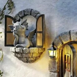 Statua Del Giardino Del Drago, Statua Del Giardino Dello Gnomo Statua Del Giardino All'aperto Sculture E Statue Del Giardino Decorazione Dell'ornamento Della Statua Animali In Resina Per Uso Interno O 8 Statua Del Giardino Del Drago, Statua Del Giardino Dello Gnomo Statua Del Giardino All'aperto Sculture E Statue Del Giardino Decorazione Dell'ornamento Della Statua Animali In Resina Per Uso Interno O -Giardino di Lusso 96233316 2