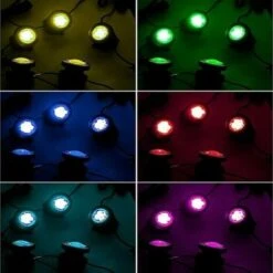 Luce Solare Per Laghetto RGB Faretto Solare Subacqueo A LED Luce Per Laghetto Con IP68 Impermeabile RGB Cambia Colore Luce Del Paesaggio Luce Da Giardino Per Cortile Patio Albero 10 Luce Solare Per Laghetto RGB Faretto Solare Subacqueo A LED Luce Per Laghetto Con IP68 Impermeabile RGB Cambia Colore Luce Del Paesaggio Luce Da Giardino Per Cortile Patio Albero -Giardino di Lusso 96238408 4