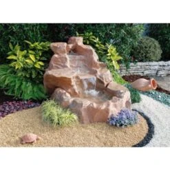 Laghetto Fontana Cascata San Francesco Con Pompa