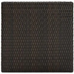 Nova Tavolo Da Bar Da Giardino 60,5x60,5x110,5 Cm In Robusto Polyrattan Vari Colori Colore : Marrone -Giardino di Lusso 96778479 3