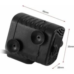 Pompa Dell'acqua Ultra Silenziosa 48GPH [180L/H] 3W, Piccolo Acquario, Laghetto Per Pesci, Tartaruga, Animale Acquatico, Scultura, Giardino, Barca In Movimento, Laghetto, Fontana, Pompa Per Acquario D -Giardino di Lusso 96838557 2