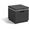 Tavolino Portaghiaccio 42x42 Cm Color Grafite - K213828 -Giardino di Lusso 97187503 1