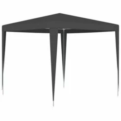 Gazebo Professionale 2,5x2,5 M Antracite 90 G/m²