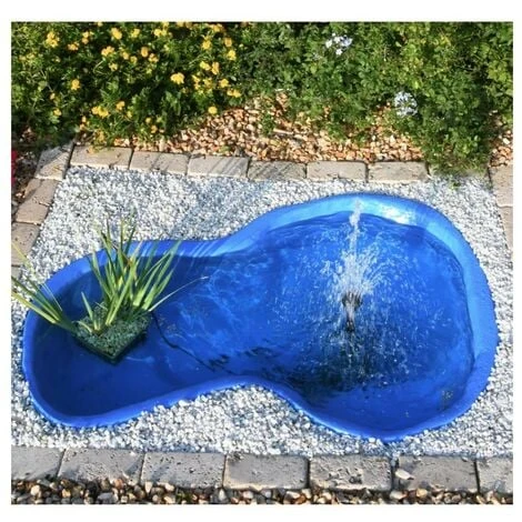 Laghetto Da Giardino Bracciano Azzurro Litri 220 Da 136x100xh34 5 Laghetto Da Giardino Bracciano Azzurro Litri 220 Da 136x100xh34 - immagine 3