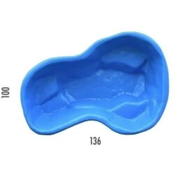 Laghetto Da Giardino Bracciano Azzurro Litri 220 Da 136x100xh34 9 Laghetto Da Giardino Bracciano Azzurro Litri 220 Da 136x100xh34 -Giardino di Lusso 97341459 4