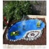 Laghetto Da Giardino Nemi Azzurro Litri 270 Da 180x100xh36