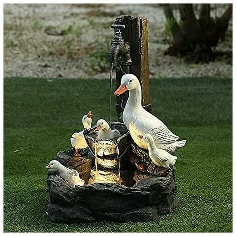 Statua Animale Da Giardino Fontana Solare Lampada Da Giardino Art Déco Scultura Da Giardino A Led Per Esterni (B) 3 Statua Animale Da Giardino Fontana Solare Lampada Da Giardino Art Déco Scultura Da Giardino A Led Per Esterni (B)