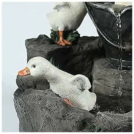 Statua Animale Da Giardino Fontana Solare Lampada Da Giardino Art Déco Scultura Da Giardino A Led Per Esterni (B) 4 Statua Animale Da Giardino Fontana Solare Lampada Da Giardino Art Déco Scultura Da Giardino A Led Per Esterni (B) - immagine 2