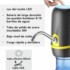 Erogatore D'acqua Per Taniche Con Portautensili Rubinetti Per Bottiglie Di Acqua Minerale. Distributore D'acqua Per Taniche -Giardino di Lusso 97432513 3