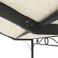 Gazebo Pergolato Pergola Da Giardino Struttura In Acciaio E Tettuccio Telo In Tessuto Tenda Tettoia Ombrellone Tendone Parasole Da Esterno Terrazzo Balcone Piscina Fiere Hanalei 3 X 2.5 X 2.4 M Beige 11 Gazebo Pergolato Pergola Da Giardino Struttura In Acciaio E Tettuccio Telo In Tessuto Tenda Tettoia Ombrellone Tendone Parasole Da Esterno Terrazzo Balcone Piscina Fiere Hanalei 3 X 2.5 X 2.4 M Beige -Giardino di Lusso 97776803 5