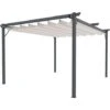 Gazebo Pergola 3 X 3 M Pergolato Con Telo Impermeabile Retrattile Richiudibile Struttura In Acciaio Per Giardino Terrazzo Piscina Esterno Fiere Campeggio Design Elegante Moderno Koloa Colore Beige 1 Gazebo Pergola 3 X 3 M Pergolato Con Telo Impermeabile Retrattile Richiudibile Struttura In Acciaio Per Giardino Terrazzo Piscina Esterno Fiere Campeggio Design Elegante Moderno Koloa Colore Beige -Giardino di Lusso 97782094 1