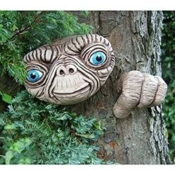 Statua Da Giardino Aliena Statua A Testa D'albero Statua Da Giardino In Resina Statua Decorativa Per Decorazioni Da Esterno Per Giardino