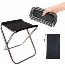 Sgabello Pieghevole In Lega Di Alluminio Ultraleggero E Portatile Sedia Da Campeggio Per Esterni Sgabello Da Barbecue Sgabello Da Arrampicata Sgabello Da Pesca Treno Maza